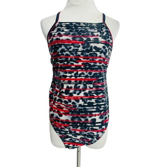 Speedo Size 14 One Piece Swimsuit Swimwear Bathing Suit - Picture 1 of 9